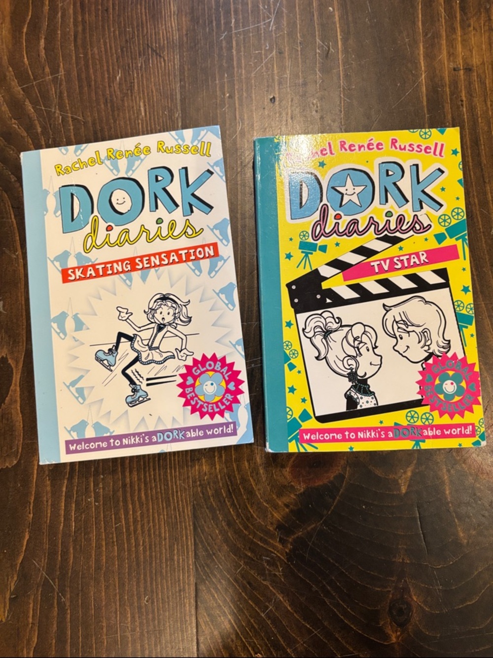 Dork Diaries Books — Skating Sensation & TV Star (Blue, Teal)